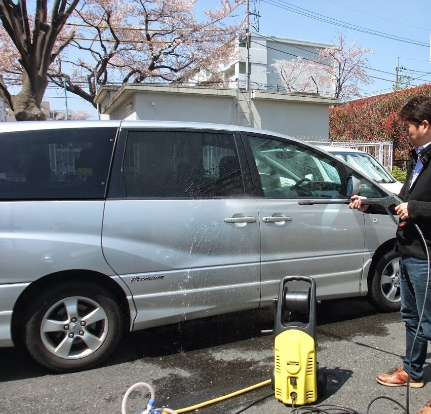 洗車にも使用できます