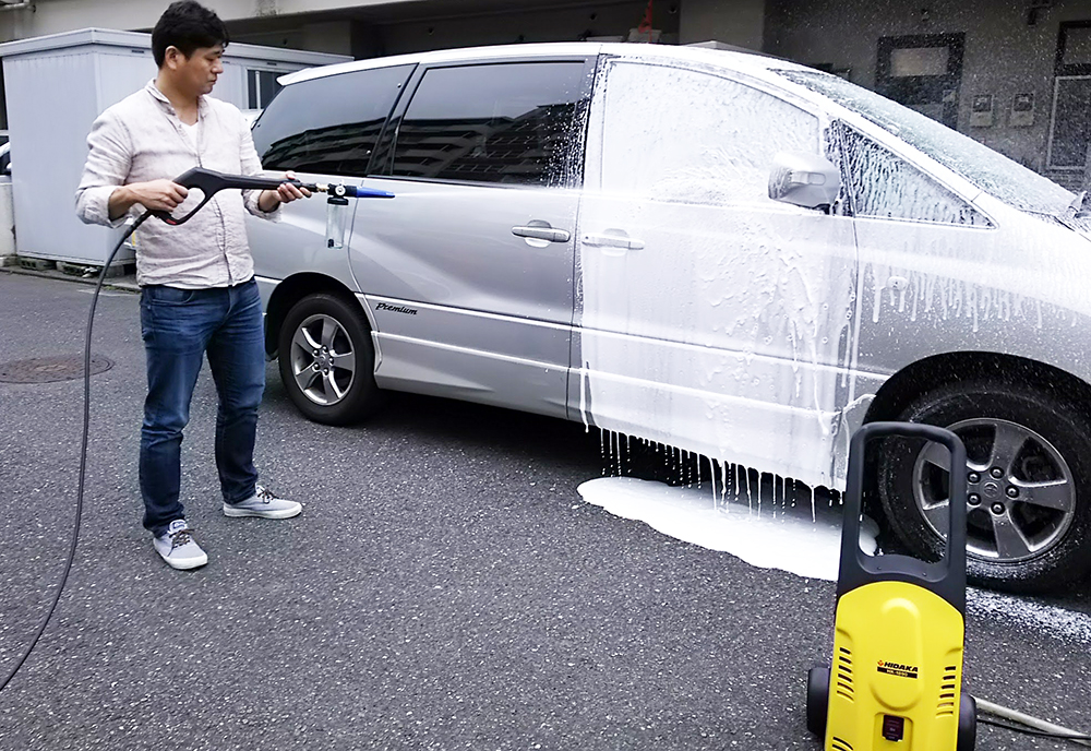 高圧洗浄機で洗車 おすすめカーシャンプー プロが教える高圧洗浄機 高圧洗浄機の専門店 ヒダカショップ