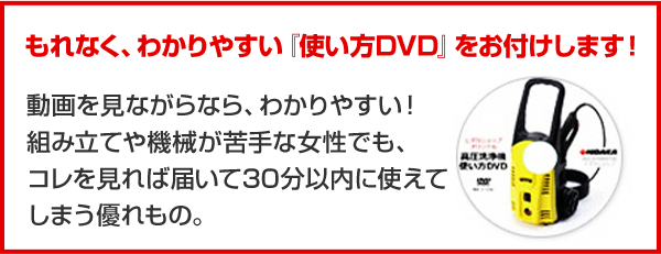 使い方DVD