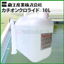 蔵王産業 業務用 防藻剤 カチオンクロライド 10L