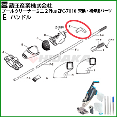 �n���h���iE�j�@�v�[���N���[�i�[�~�j2Plus ZPC-7010�p�@1025310000019�y�����Y�Ɓz<br>�ᗣ���s�E������s�E���[�J�[������